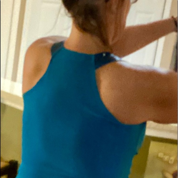 Turquoise With Sequence straps women’s top - Picture 7 of 10